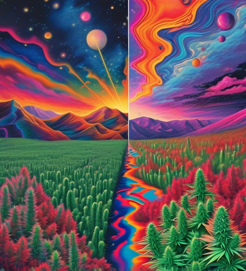 WeedAndPsychedelics.com — Psychedelics & Emerging Markets concept image